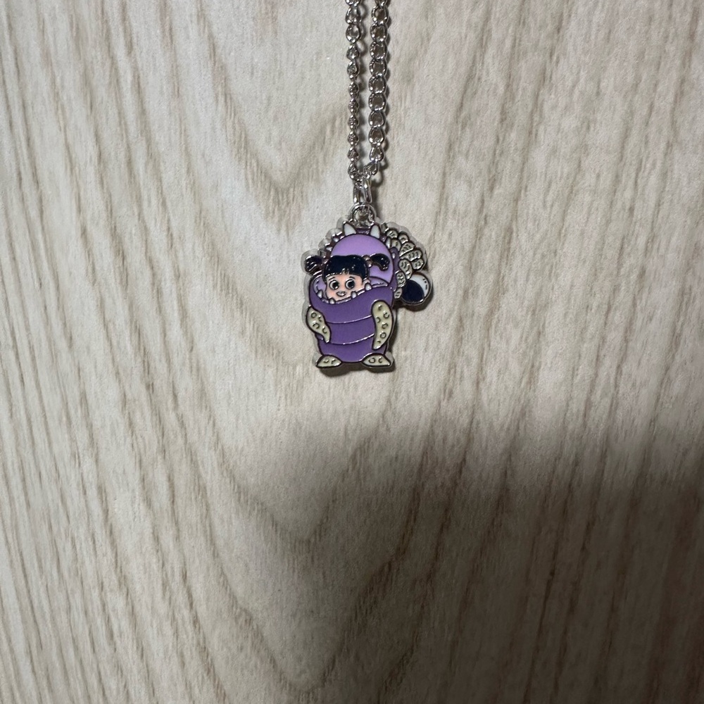 Boo Character Pendant Necklace